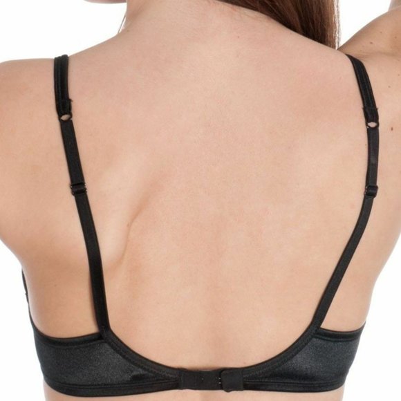 MAISON LEJABY PARIS 5513-04 NEW  SZ 32 D BLACK NUAGE PUR UNDERWIRED FULL CUP BRA - Picture 2 of 7